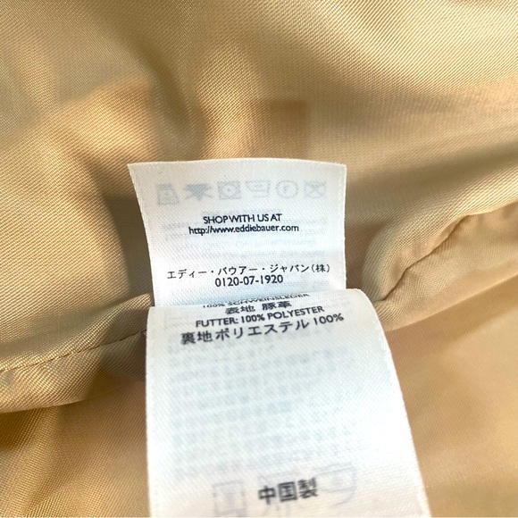 Eddie Bauer Women’s Genuine Leather/Suede Coat - Picture 5 of 12